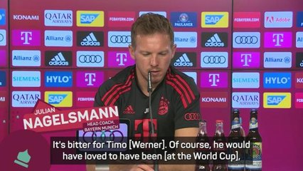 FOOTBALL: Werner missing World Cup a 'f***ed up' moment