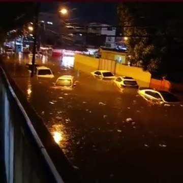 Reportan inundación próximo a Club Los Prados debido a fuertes lluvias