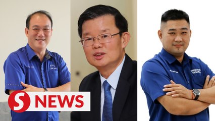 GE15: Candidates walkabout at Batu Kawan nomination centre