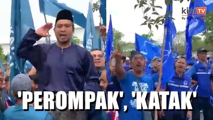 9.30am: 'Perompak, katak!' - Penyokong BN, PN di Pagoh berbalas laungan