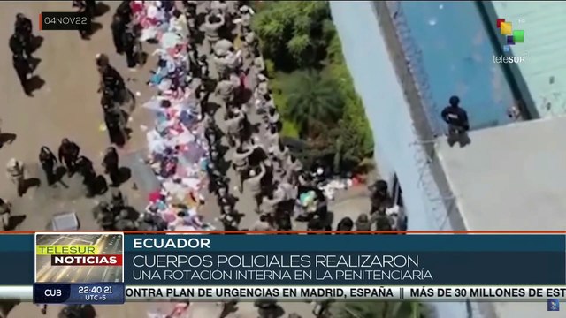 Ecuador registra jornada de tensa calma en centros penitenciarios