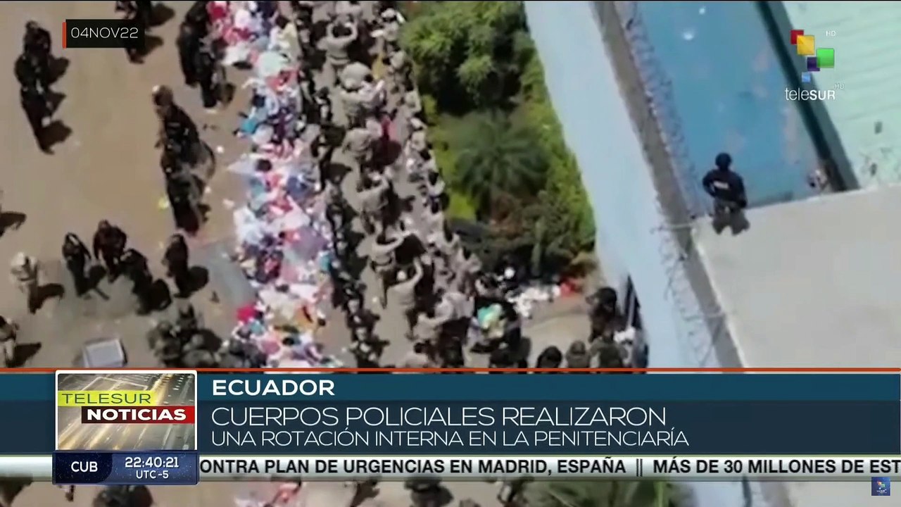Ecuador registra jornada de tensa calma en centros penitenciarios
