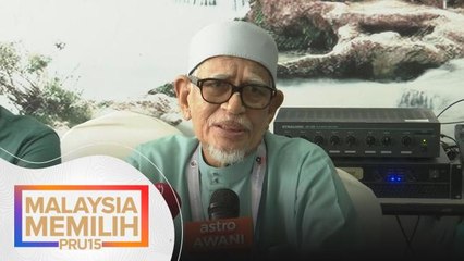 PRU15 | Sidang media Abdul Hadi Awang di PPC Parlimen P.037 Marang