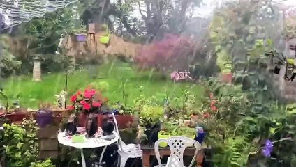 Apocalypse in Switzerland! Hail the size of a tangerine fell in Bern and Zurich! Total collapse!