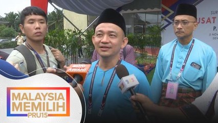 PRU15 | Sidang media Maszlee Malik di PPC Parlimen P.151 Simpang Renggam