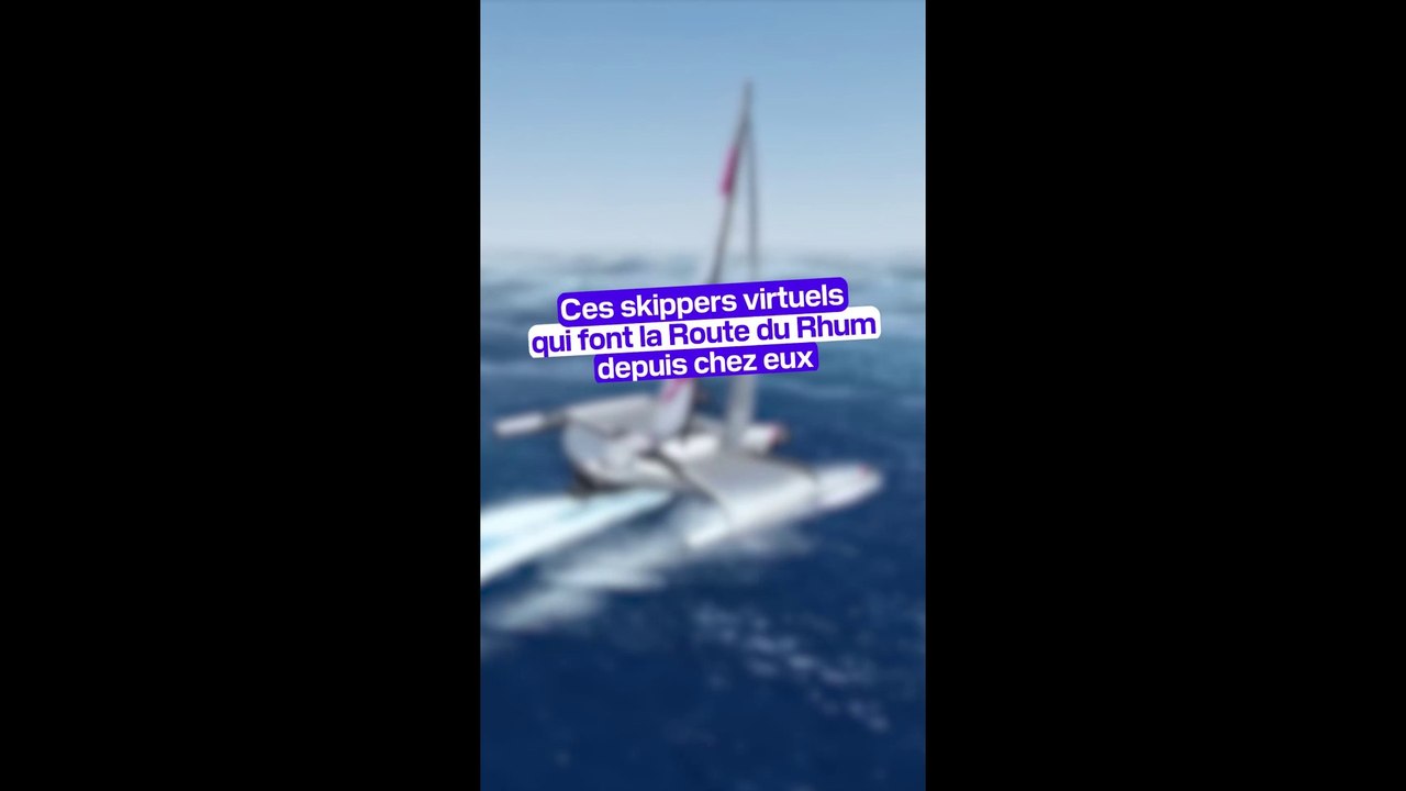 "Comme si on était à bord d'un vrai bateau" : les skippeurs virtuels de Virtual Regatta