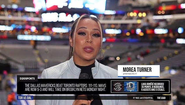 Dallas Mavericks 111 vs Toronto Raptors 110 | Final | Luka Dončić 35 pts, 8 reb, 6 ast