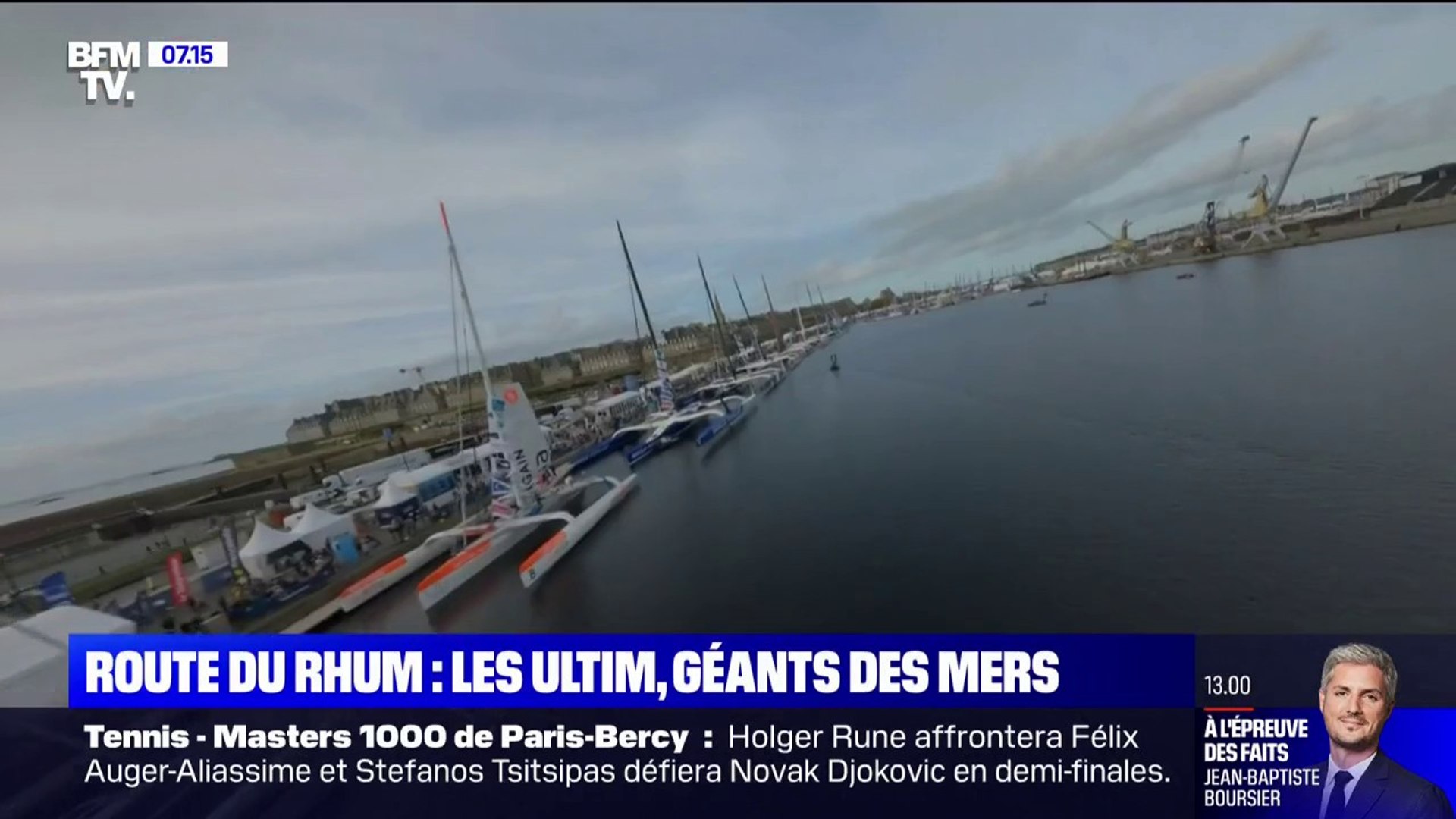 Route du Rhum: ces 8 géants des mers vont s'élancer de Saint-Malo ce  dimanche - Vidéo Dailymotion