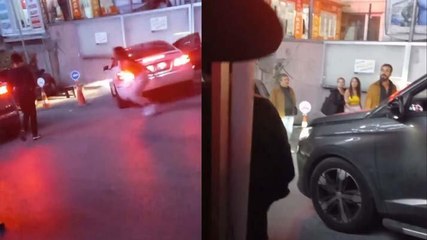 Beylikdüzü’nde iki kadının kavgası kamerada