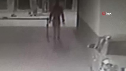 Motosiklet hırsızı kamerada