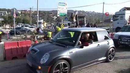 İstanbul’da ‘Her şey çok güzel oluyor’ İSKİ borusu patladı, yollar göle döndü