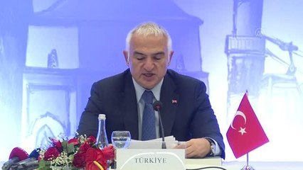 Bakan Ersoy : " Türk Dünyası Kültür Başkenti' sancağını 2023 yılında, Azerbaycan kültür ve sanatının en önemli merkezlerinden Şuşa şehrine...