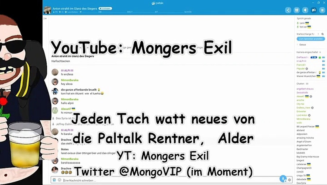 Rentner PALTALK Girlsday: LENII Giraffenfrau |PREMIUM