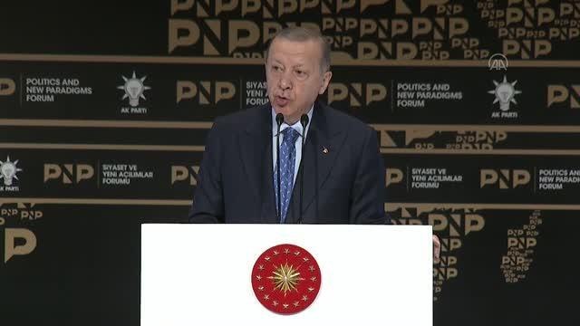 Cumhurbaşkanı Erdoğan: Dünyanın pek çok farklı yerinde denenen 'devrim' görünümlü zehirleme faaliyetlerini Türkiye'de teşmil etmek isteyenlere izin...