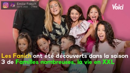 VOICI - Familles nombreuses : Émilie et Franck Fanich révèlent le sexe de leur neuvième enfant