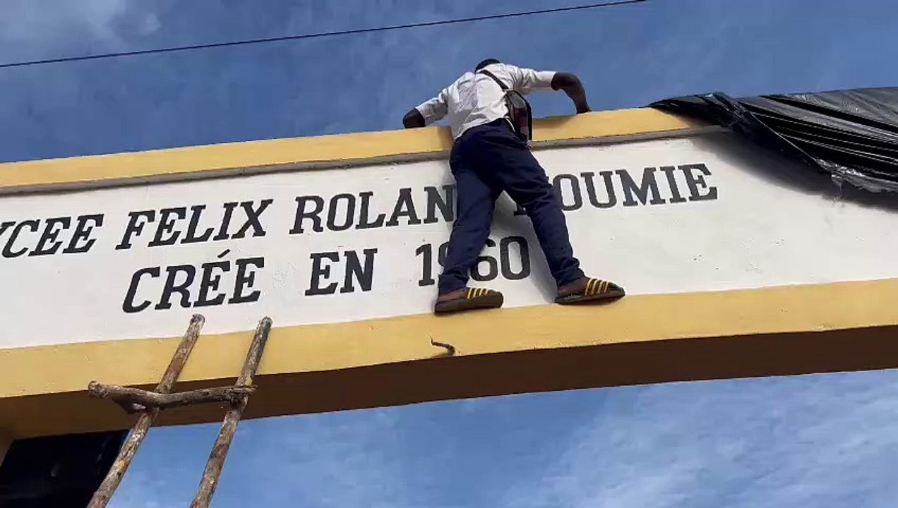Inauguration de la stèle Félix Roland Moumié à Nzerekore- Guinée Conakry