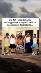 Gymnastics with friends