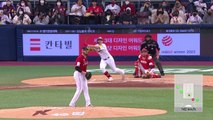 '3회 5득점' 키움, 4차전 승리...KS 2승 2패 승부 원점 / YTN