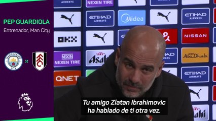 Guardiola atiza a Ibrahimovic