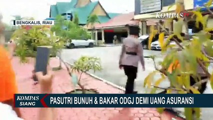 Tega! Pasutri di Riau Ini Culik dan Bakar ODGJ Demi Klaim Uang Asusansi Sebesar Rp150 Juta