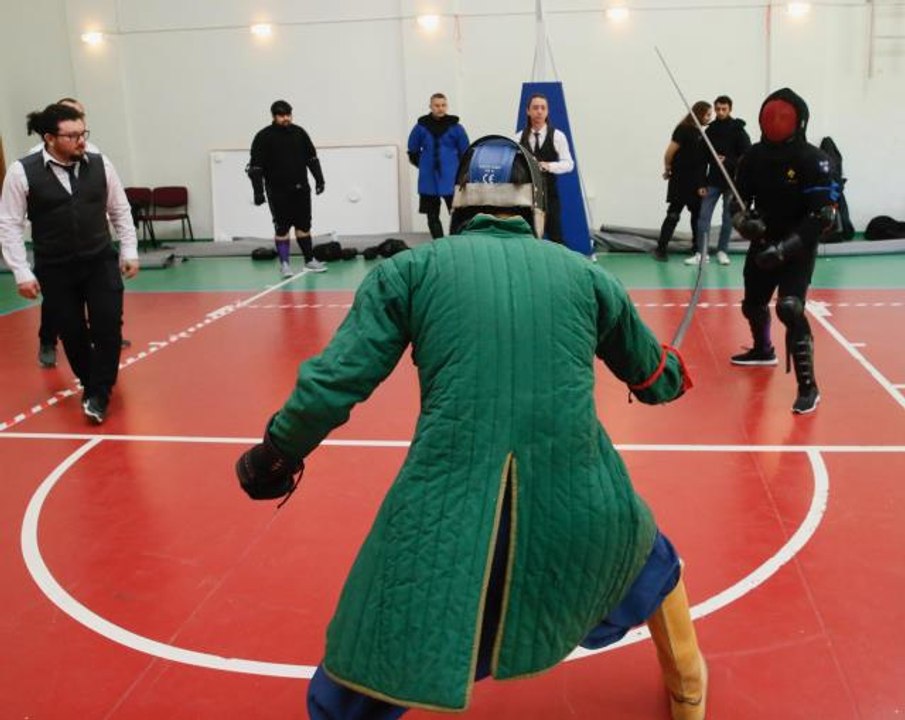 Eskişehir'de Tarihi Savaş Sanatları Derneğinin Milli Dostluk Yarışması başladı