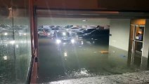 Calles y avenidas del Distrito Nacional inundadas por lluvias
