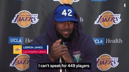 LeBron doesn't condone 'harmful' Irving actions