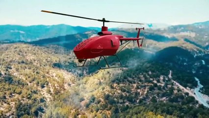Wow !! Meet Turkey's Alpin's first amazing unmanned helicopter.