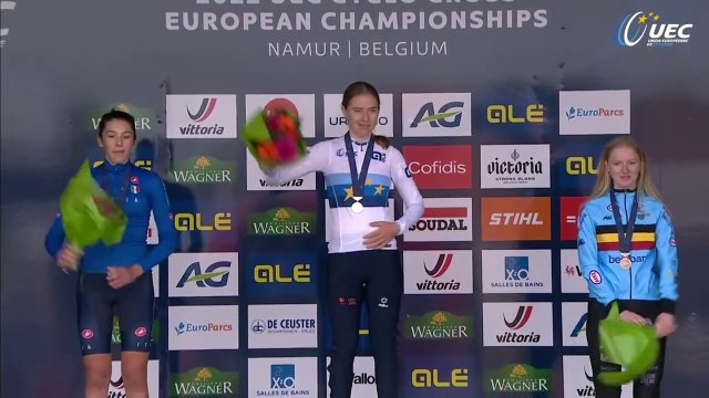 Championnats d'Europe 2022 - Cyclo-cross - Namur - Lauren Molengraaf : It's a big battle and I'm super happy