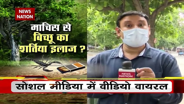 Lie Detector Test : माचिस से बिच्छू का जहर उतारने का सच