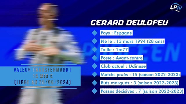 Mercato OM : fiche transfert de Gerard Deulofeu