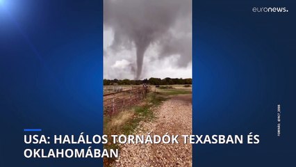 USA: halálos tornádók sújtják Texast és Oklahomát