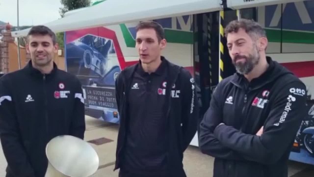 Sicurezza stradale, il pullman azzurro della polizia a Perugia e Viterbo