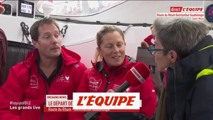Pesquet : «Je suis admiratif de Samantha (Davies)»  - Voile - Route du Rhum