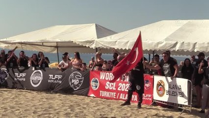 Alanya'da dünyanın en güçlü sporcuları yarışıyor