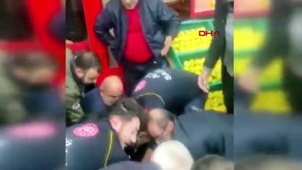 Emniyet Müdürlüğü'nde tartıştığı polisi tabancayla ayağından vurdu