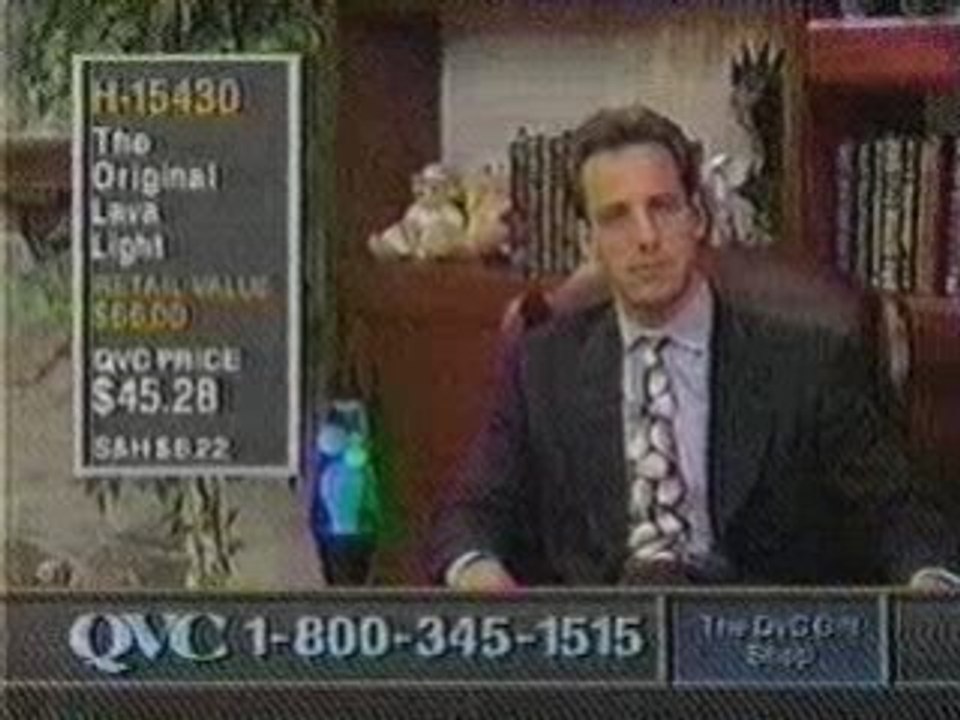 Mike Rowe on QVC - Lava Lamp