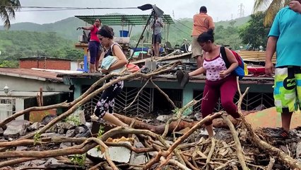 مصرع سبعة أشخاص في شرق فنزويلا في انزلاقات تربة وفيضانات