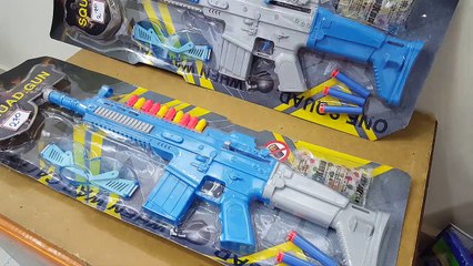 Unboxing and review of squad toy gun
