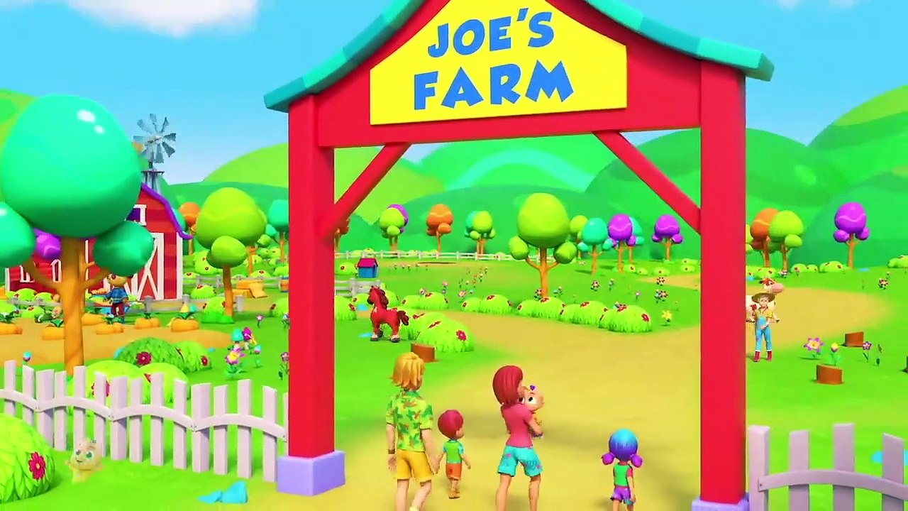 Old Farmer Joe Had A Farm - Joe's Farm Song For Kids - Nursery Rhymes and Baby Songs with Zoobees
