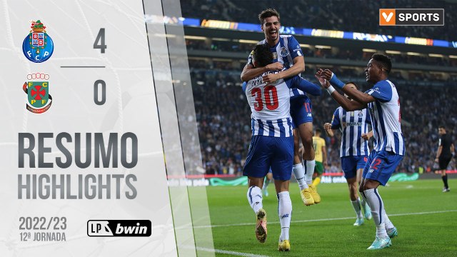 Highlights: FC Porto 4-0 Paços de Ferreira (Liga 22/23 #12)