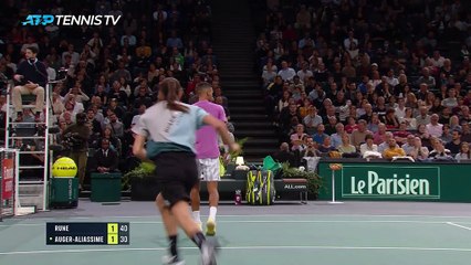 Rolex Paris Masters - Rune surprend Auger-Aliassime