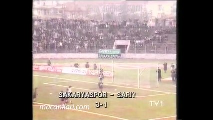 Sakaryaspor 3-1 Sarıyer 26.11.1988 - 1988-1989 Turkish 1st League Matchday 15