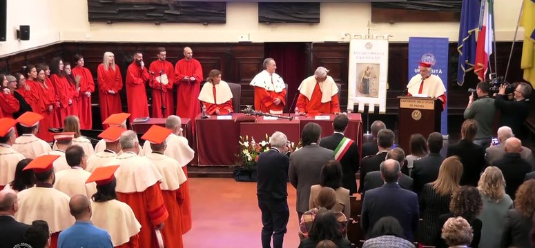 Nicola Piovani laureato ad honorem all'università di Parma: la lezione del maestro al pianoforte