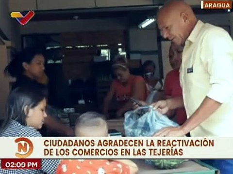 Aragua | Habitantes de Las Tejerías agradecidos con la reactivación de los comercios