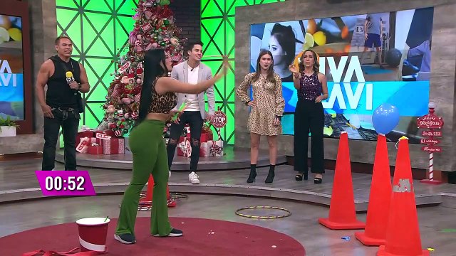 Le hacen el 'helicoptero' a Gisselle Sampayo