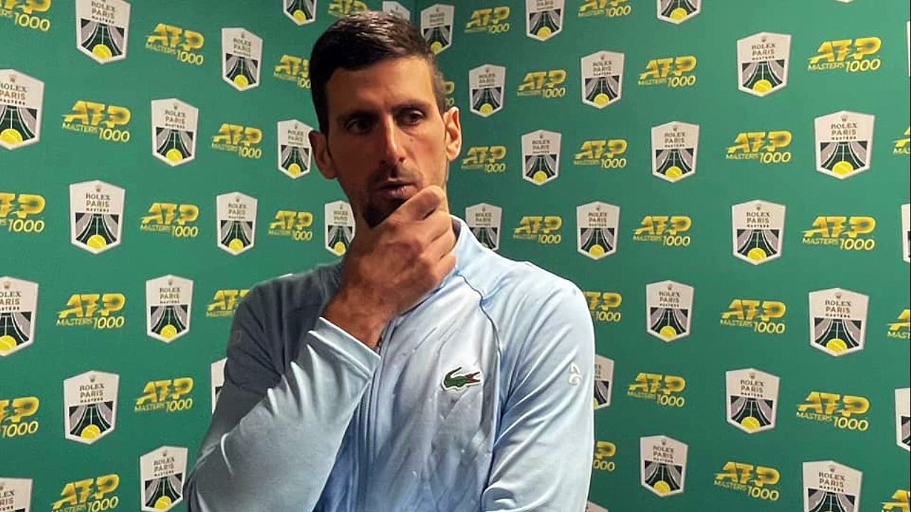 ATP - Rolex Paris Masters 2022 - Novak Djokovic...