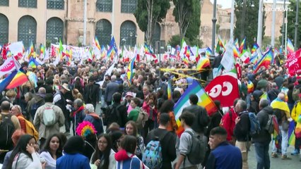 Rom: Großdemo für Frieden in der Ukraine und gegen Waffenlieferungen