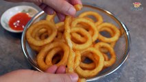 Easy Potato Rings Recipes _ Crispy French Fries _ Potato Recipes _ Potato Snack