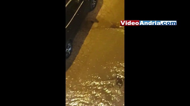 Andria: da anni ancora allagamenti ed infiltrazioni tra via Ferdinando d’Aragona e via Goffredo Normanno